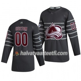 Miesten NHL Colorado Avalanche Pelipaita Custom Harmaa 2020 NHL All-Star Adidas Authentic